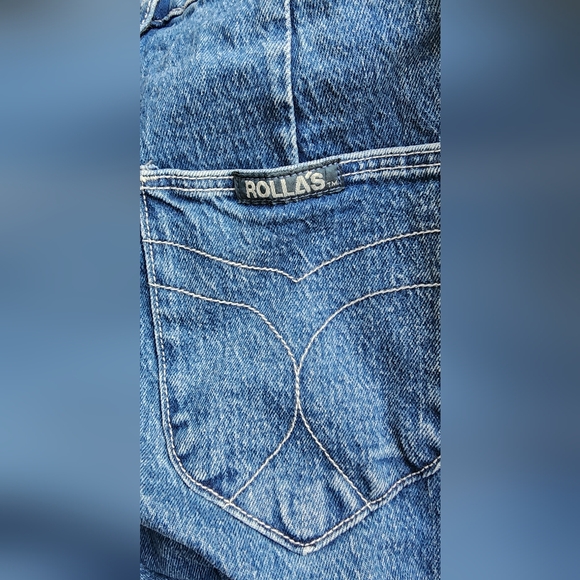 ROLLA'S NWT Sailor Jumpsuit Breaker in Mid Vintage Blue Size 8/s - Picture 8 of 13